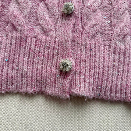 CHANEL 26S KNIT V-NECK CARDIGAN 1719