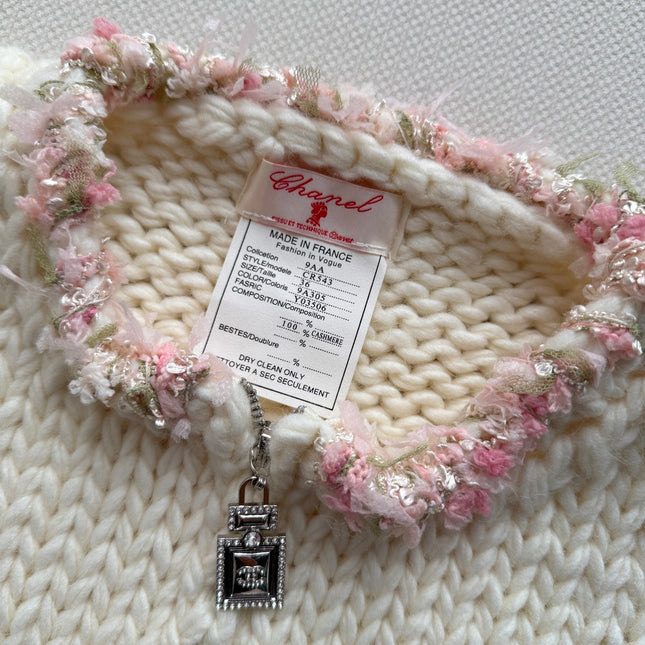 CHANEL 26S KNIT ZIP-UP VEST 1685