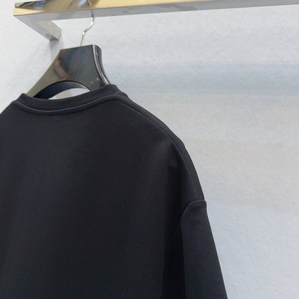 Loewe Slit T-shirt Black Cotton