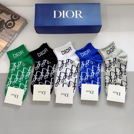 DIOR 26S ANKLE SOCKS 413885 (1 BOX)