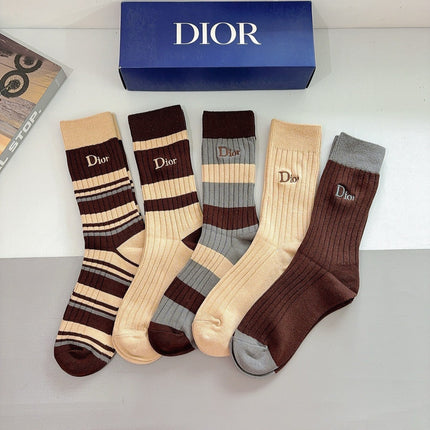 DIOR 26S CREW SOCKS 410344 (1 BOX)