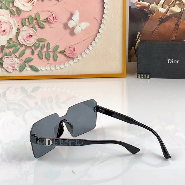 DIOR 26S RIMLESS SQUARE FRAME IN ACETATE 396750
