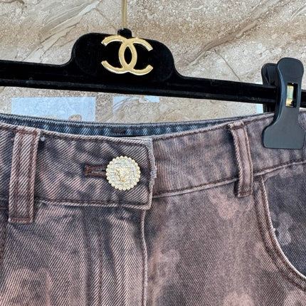 CHANEL 25S RETRO FLORAL JEANS 316