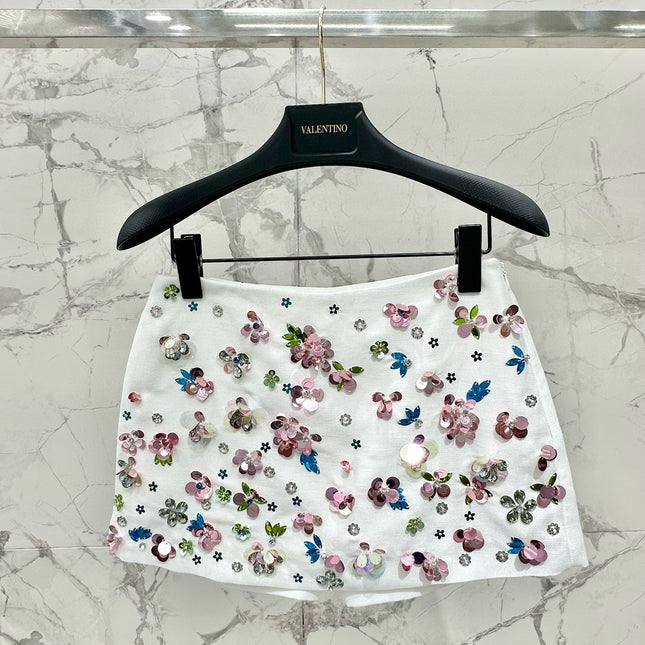VALENTINO 26S PATTERNED CULOTTES 1223