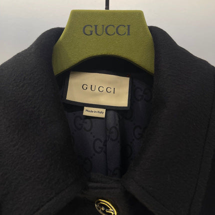GUCCI LONG WOOL COAT STYLE 61