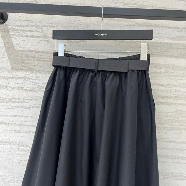 PRADA 26S A-LINE MIDI SKIRT 1185