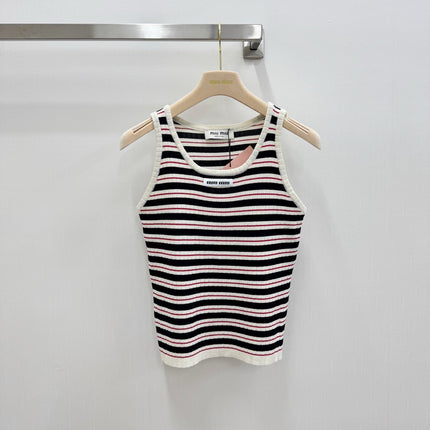 MIUMIU 26S SLEEVELESS KNIT TANK TOP 1443