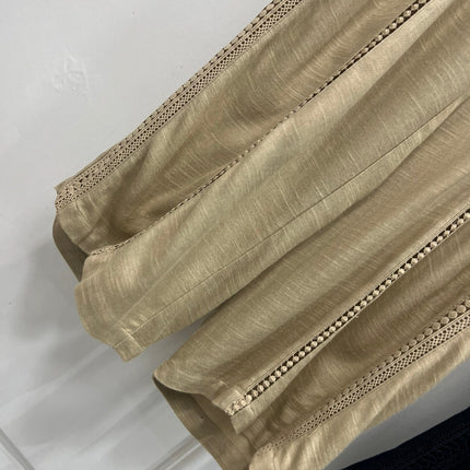 DIOR LINEN LACE PANTS 268742