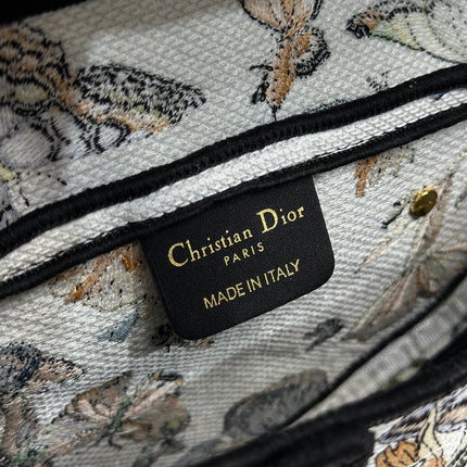 DIOR 26S SADDLE BAG 25 IN MUTICOLOR WOVEN FABRIC STYLE 3