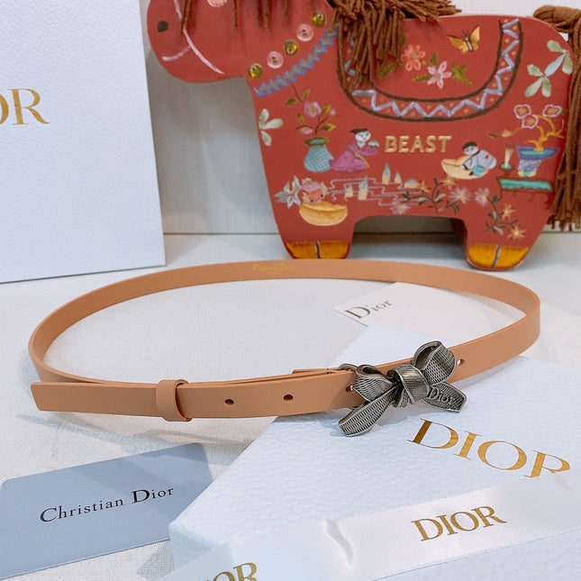 DIOR 26S BELT 15 MM IN CAMEL CALFSKIN 657714