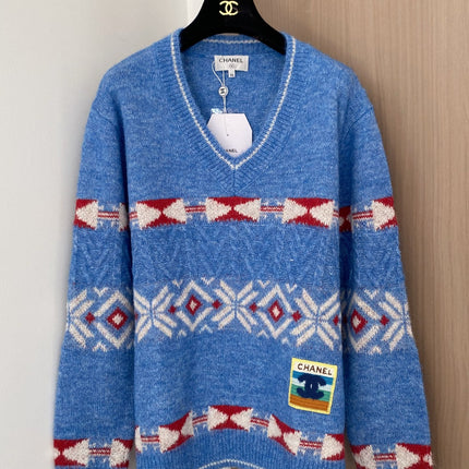 CHANEL 26S V-NECK SWEATER 854