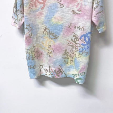 CHANEL 26S SHORT-SLEEVED KNIT SHIRT STYLE 1206