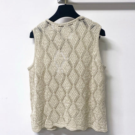 CHANEL 26S SLEEVELESS TOP STYLE 1176