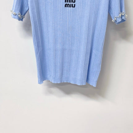 MIUMIU 26S SHORT SLEEVE T-SHIRT 1246
