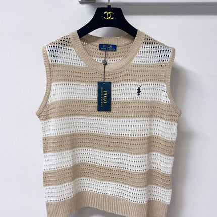 RALPH LAUREN 26S SLEEVELESS KNIT TOP 405