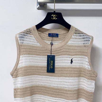 RALPH LAUREN 26S SLEEVELESS KNIT TOP 405