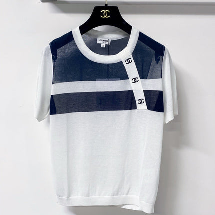CHANEL 26S SHORT-SLEEVE KNIT TOP 1299