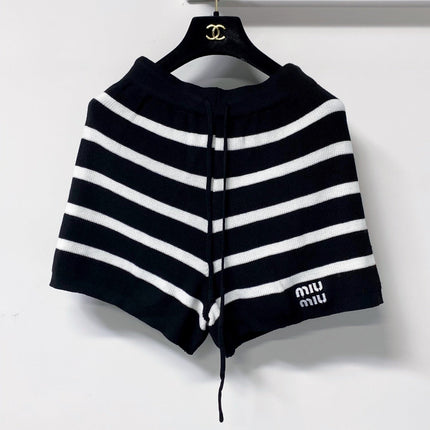 MIUMIU 26S KNIT CARDIGAN & MINI SKIRT SET 1426