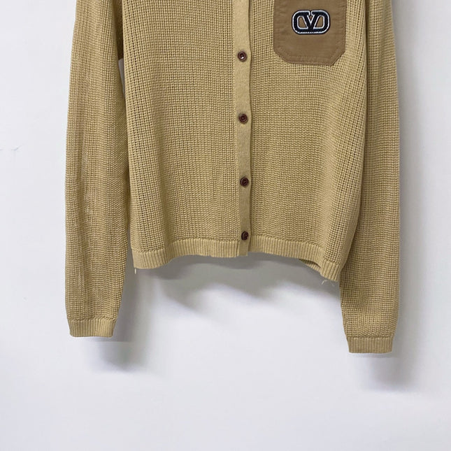 VALENTINO 26S CREW NECK KNIT CARDIGAN 323