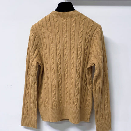 RALPH LAUREN 26S CREW-NECK CABLE-KNIT SWEATER 727