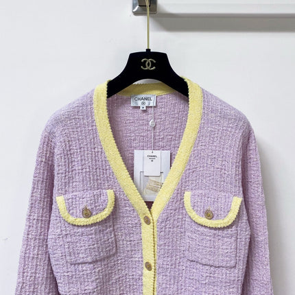 CHANEL 26S KNIT V-NECK CARDIGAN 1721