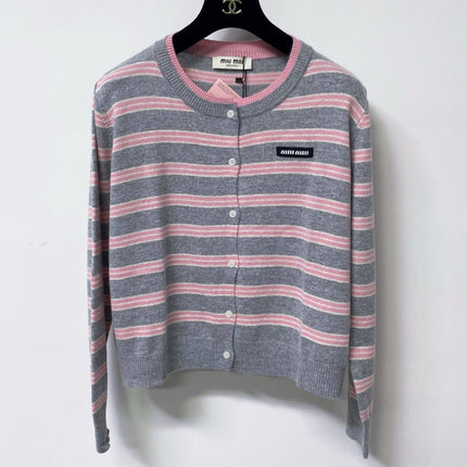MIUMIU 26S KNIT CARDIGAN 1492