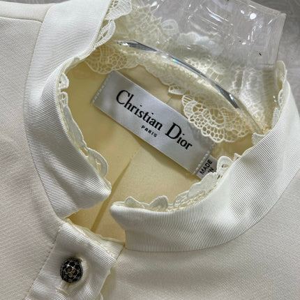 DIOR 25S SILK-BLEND KNIT JACKET STYLE 173