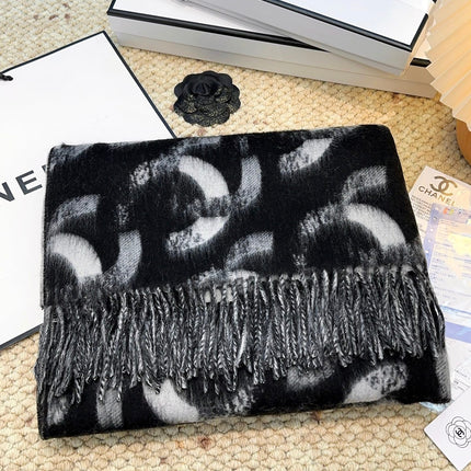 CHANEL 25S SCARF 210 CM IN CASHMERE 943937