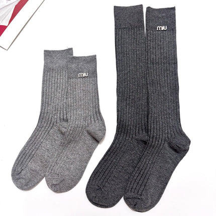 MIUMIU 26S CREW SOCKS 410302 (1 BOX)