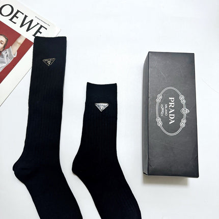 PRADA 26S CREW SOCKS 412441 (1 BOX)
