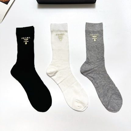 PRADA 26S CREW SOCKS 413919 (1 BOX)
