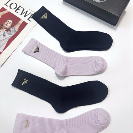 PRADA 26S CREW SOCKS 415687 (1 BOX)