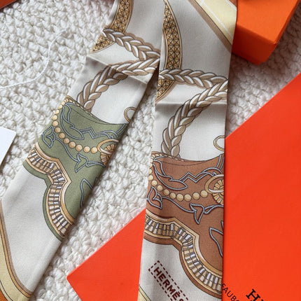 HERMES 26S SCARF 86 IN SILK 309622
