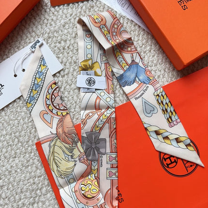 HERMES 26S SCARF 86 IN SILK 309640