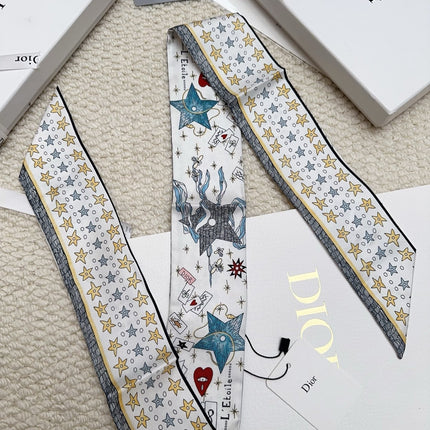DIOR 26S SCARF 86CM IN SILK 311738