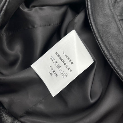 DIOR 25S STAND COLLAR SHEEPSKIN JACKET 845