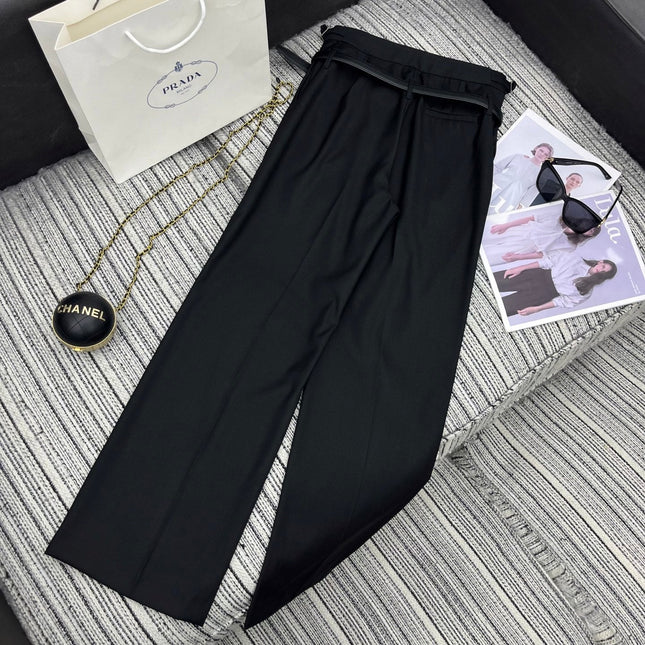 PRADA 25S STRAIGHT-LEG DRESS PANTS 346