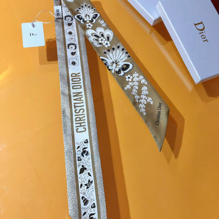 DIOR 26S SCARF 105CM IN SILK 314838