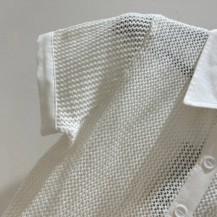 FENDI 26S SHORT SLEEVE KNIT SHIRT 061