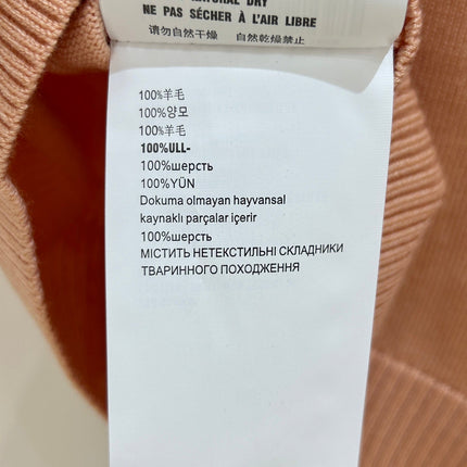 MIUMIU 26S V-NECK KNIT SWEATER 1397