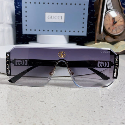 GUCCI 26S OVERSIZED SOLID FRAME IN ACETATE 420474