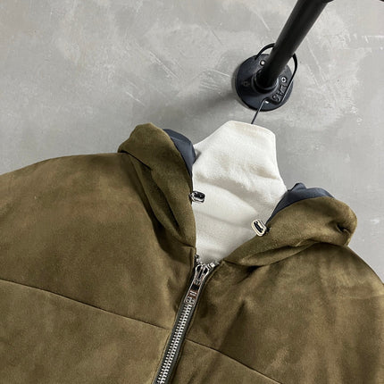 PRADA 25S SUEDE DOWN VEST 386