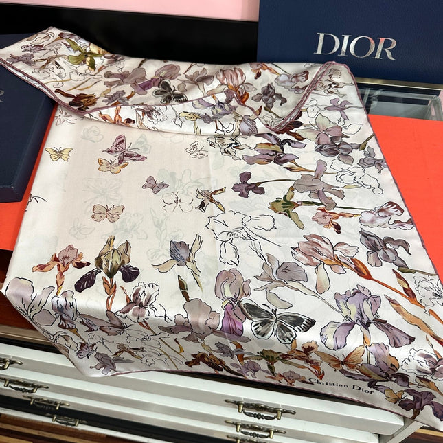 DIOR 26S SCARF 90CM IN SILK 304666