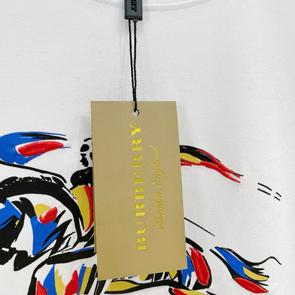 BURBERRY 26S SHORT-SLEEVE CREW-NECK T-SHIRT 465