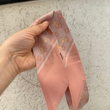 GUCCI 26S SCARF 90 IN SILK 552498