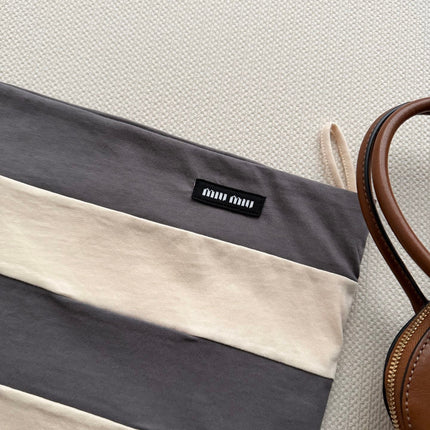 MIUMIU 26S STRIPED BANDEAU TOP STYLE 1115