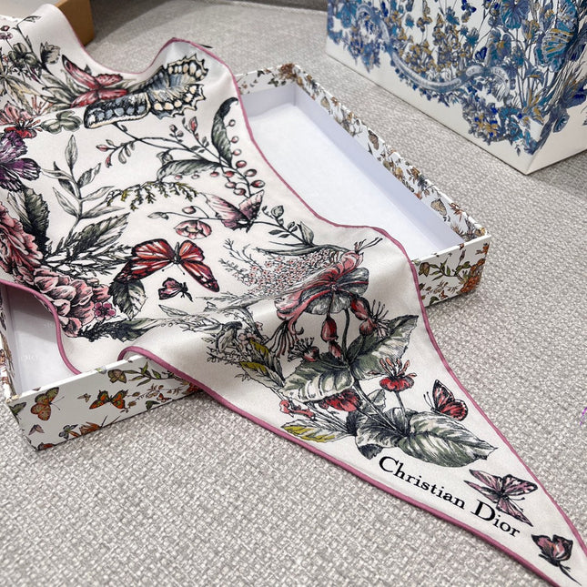 DIOR 26S SCARF 110CM IN SILK 262832
