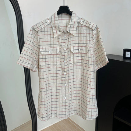 LORO PIANA 26S SHORT SLEEVE SHIRT 730