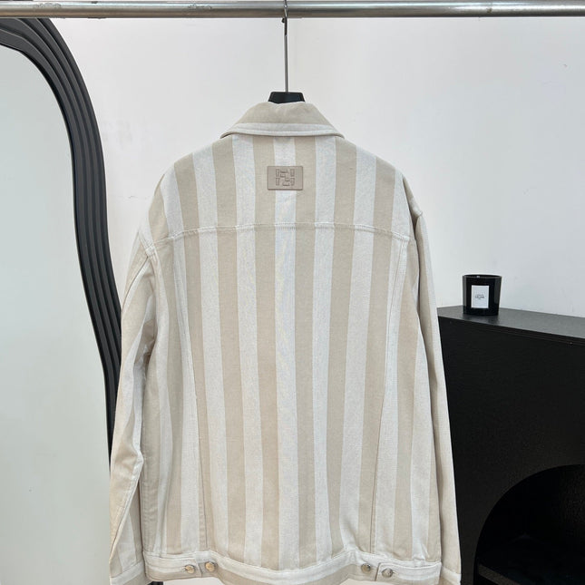 FENDI 26S STRIPED JACKET 235