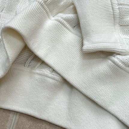 RALPH LAUREN 26S CABLE-KNIT POLO SWEATER 630